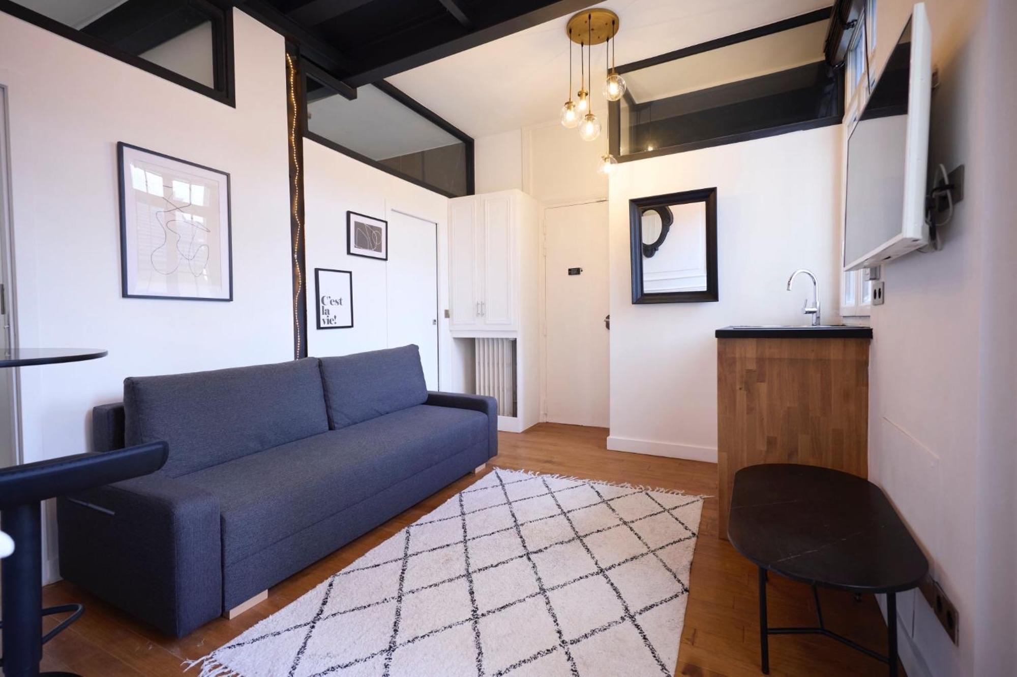 Un Studio Cosy Au Coeur De Paris 17 Batignolles , Monceau Buitenkant foto