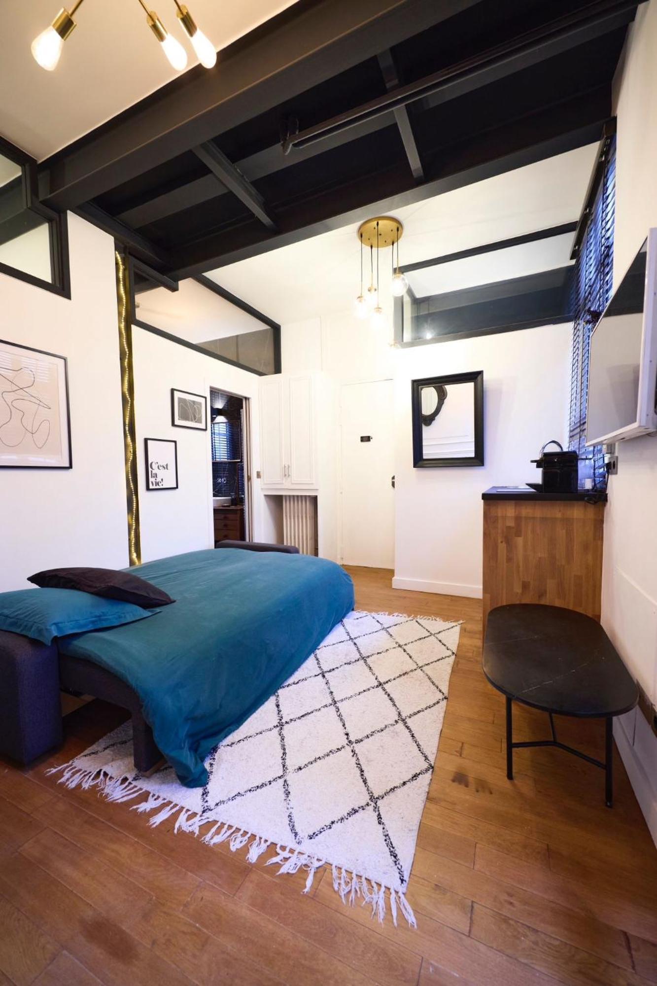 Un Studio Cosy Au Coeur De Paris 17 Batignolles , Monceau Buitenkant foto