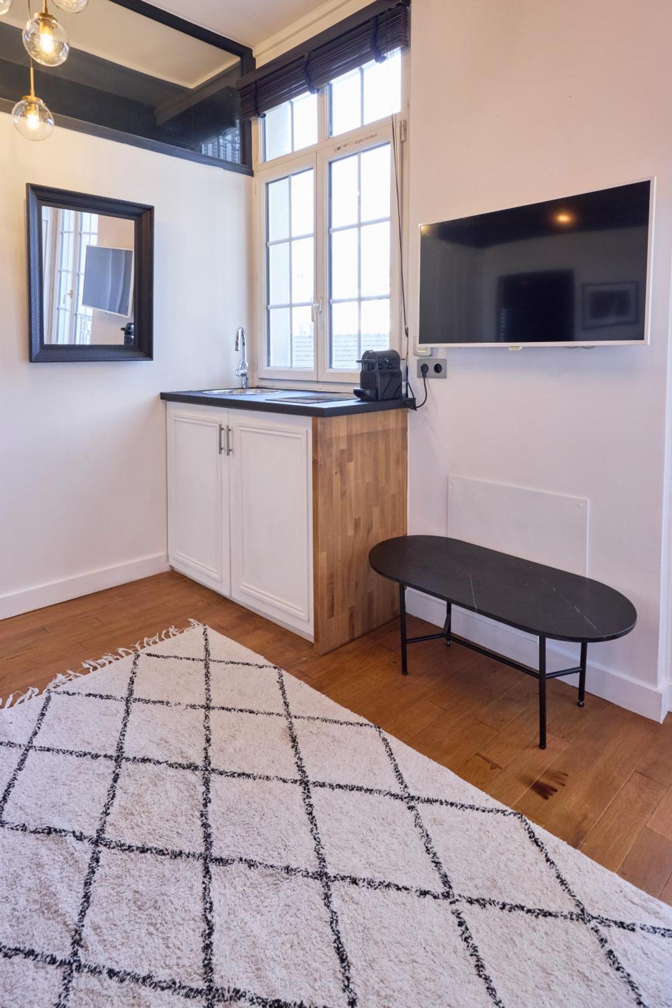 Un Studio Cosy Au Coeur De Paris 17 Batignolles , Monceau Buitenkant foto