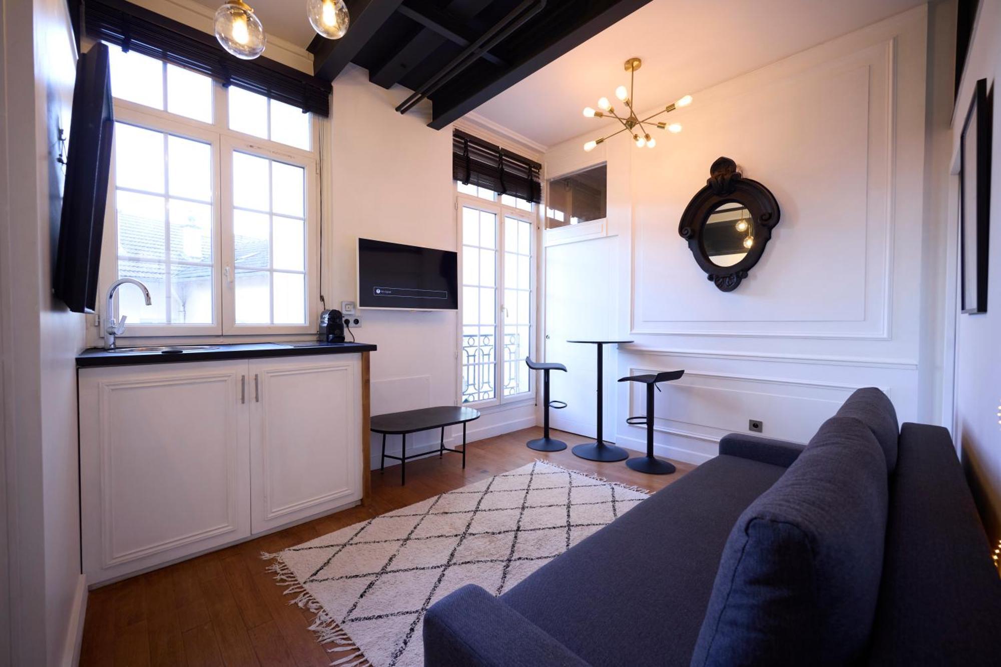 Un Studio Cosy Au Coeur De Paris 17 Batignolles , Monceau Buitenkant foto